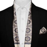 BARADINE MEN SCARF AND POCKET SQUARE SET – PREMIUM COLLECTION